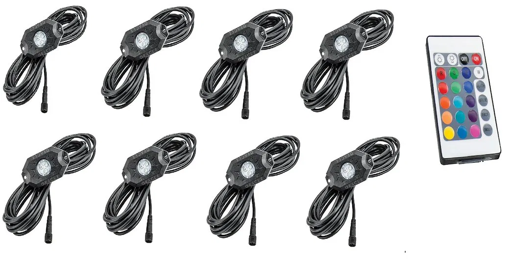 5819-333 – ORACLE LIGHT Underbody Light Kit, LED Multi-Color Aluminum Housing Input Voltage: 9 To 32 Volt Emitting An...